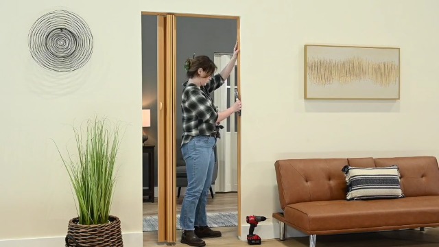 LTL Home Products Homestyle Echo Light Wood PVC 36-inch Folding