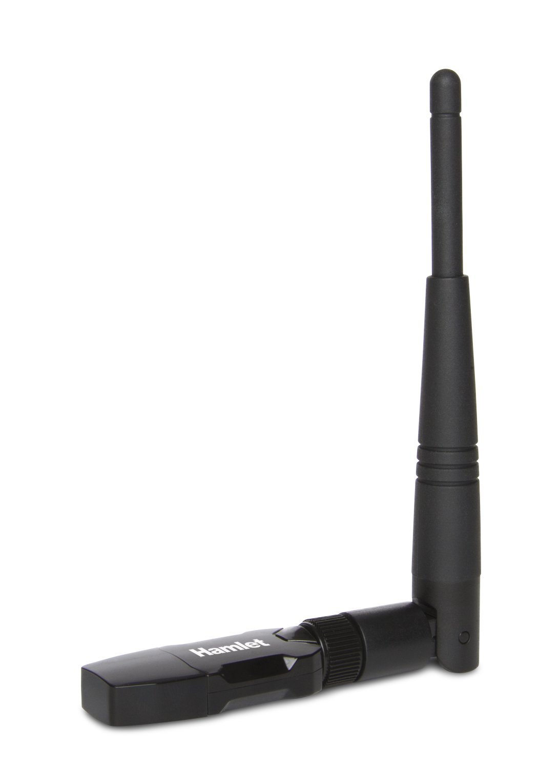 Hamlet HNW600ACU karta sieciowa WLAN 600 Mbit/s - karty sieciowe (bezprzewodowe, USB, WLAN, Wi-Fi 5 (802.11ac), 600 Mbit/s, czarny)
