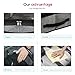 Onlyeasy Sturdy Under Bed Shoe Storage Organizer, Set of 2, Fit 12 to 24 Pairs, Underbed Shoes Closet Storage Solution with Clear Window, Breathable, L29.3