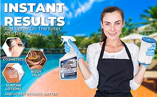 Miniatura 2 de Black Diamond Stoneworks Ultimate Spa - Limpiador de filtro de piscina de acción rápida y tratamiento clarificador de agua con enzimas naturales