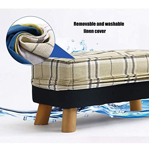 Banc à Chaussures Rembourré pour Soulager le Dos à l'Entrée - 5
