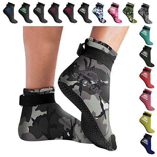 BPS 'Storm Smart Sock' Neoprene Water Socks - for Men and Women/Unisex