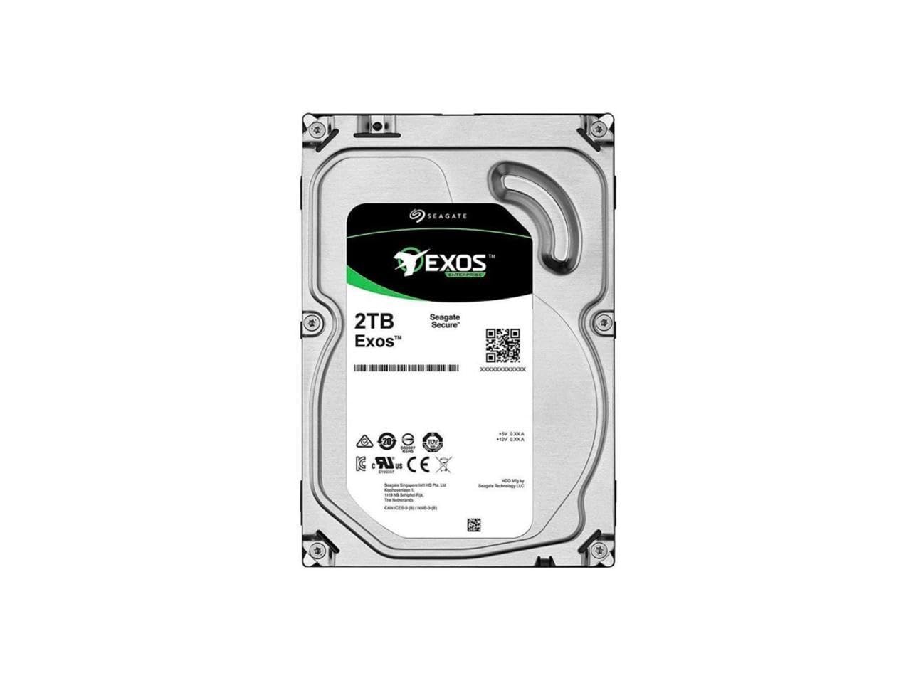 Seagate Exos Disque Dur SAS 7200 TR/Min 2 to