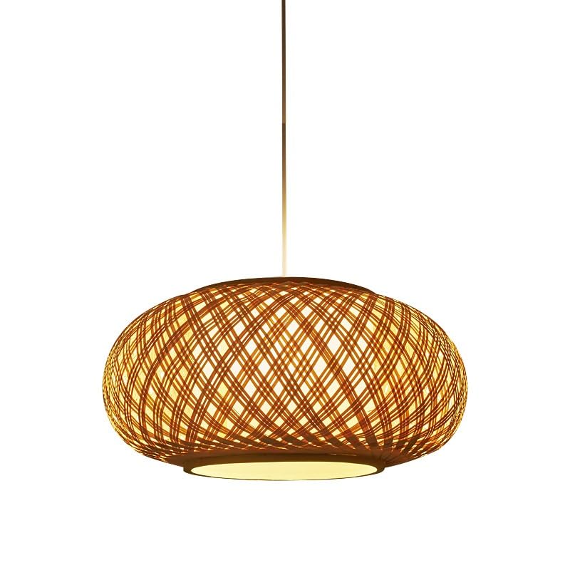 Suspension style moderne chinois E27 luminaire suspendu réglable 19,7 pouces lampe salon chambre