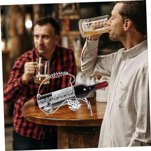 Soporte metálico para botella de vino CHILDWEET miniatura 5