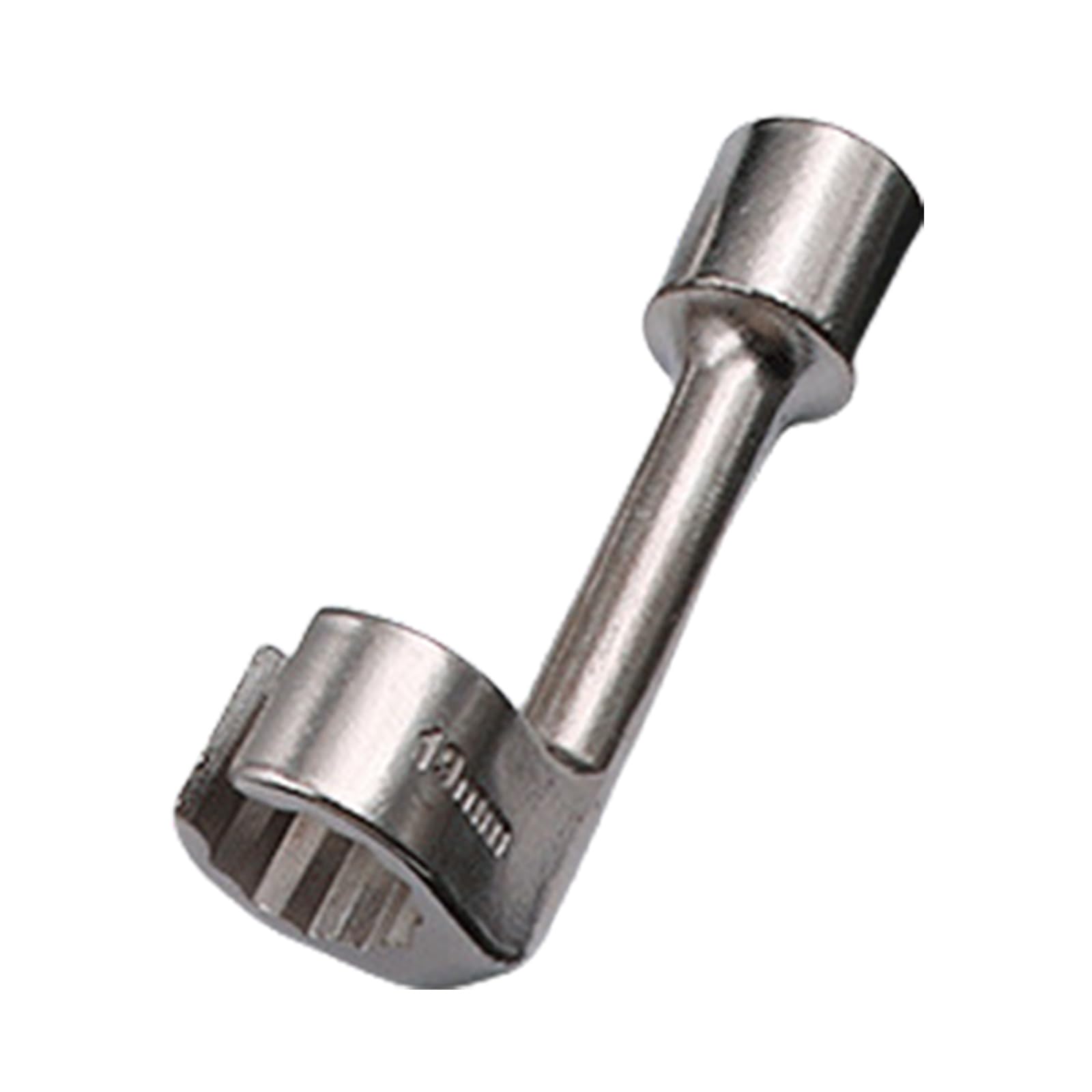 Jazuaiao Multicolor 1Pcs Automotive L Type Injectors Line Wrench 1 / 2Inch Drives Socket 12Mm To 19Mm For Enhances Torques And Durability Confined Space Wrench