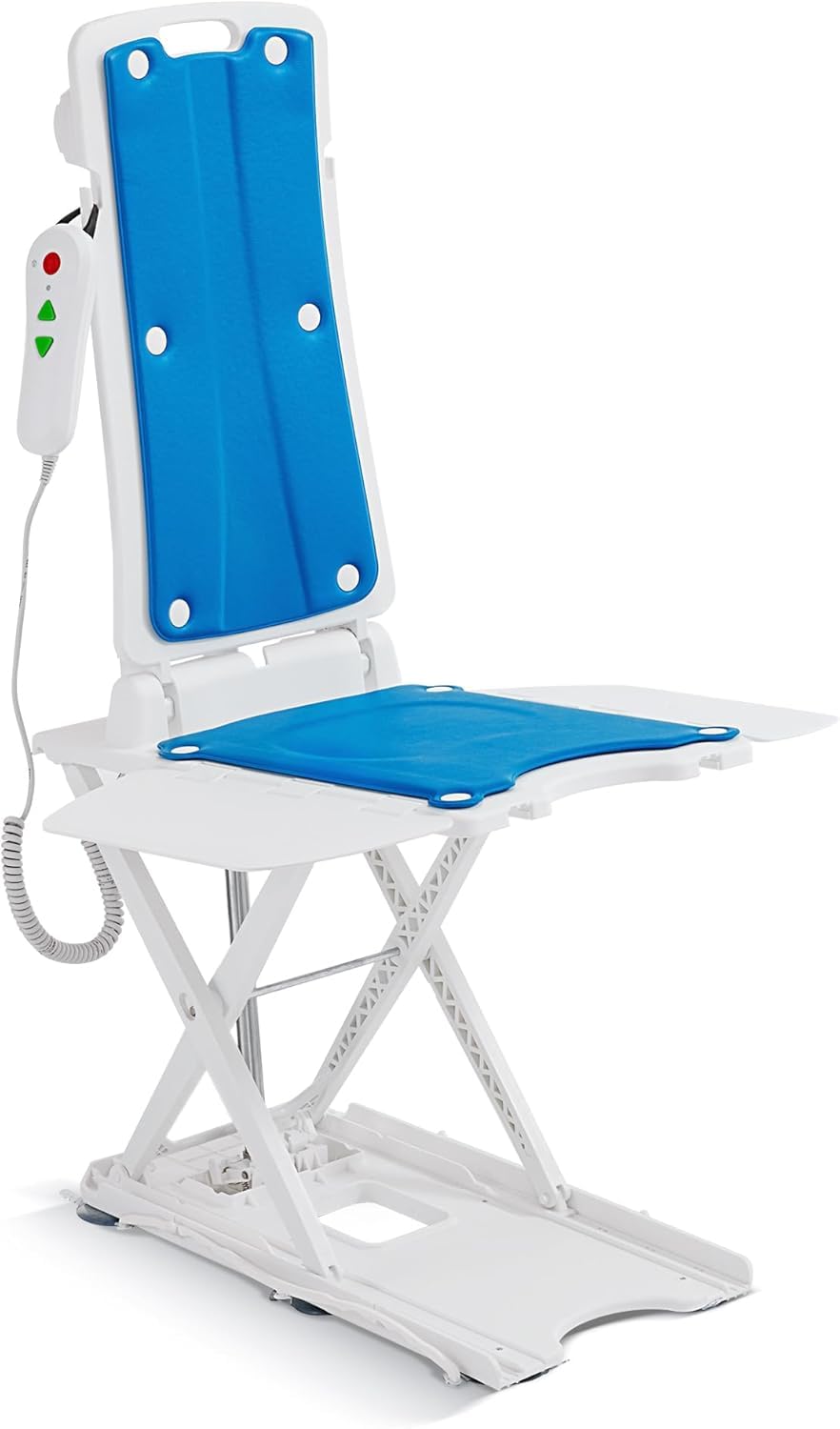 Electric Lift Chair for Floor and Bath, Portable with Rechargeable Battery, IP68 Waterproof, Elderly and Disabled Lift Mobility Aid, 300 lb Lift Capacity