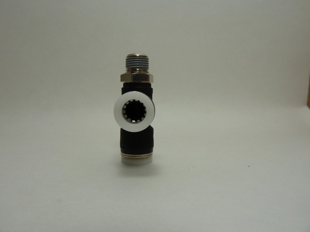 UPC PD5/16-N1UT Pisco Fitting, Straight, 1/4 Tube Diameter, 1/8 Thread Size NPT