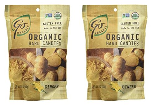 Go Organic Hard Candy - Ginger - 3.5 oz