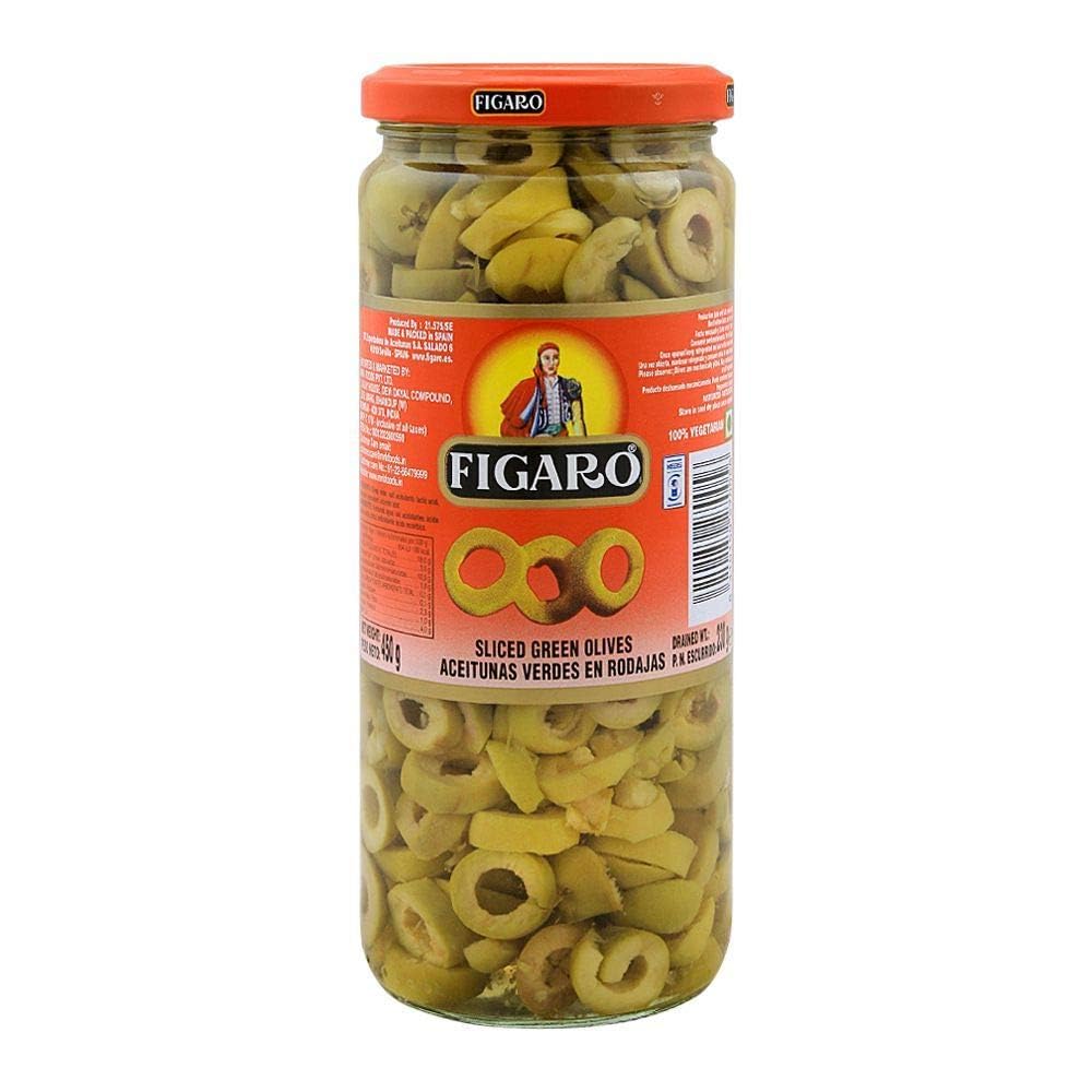 Sliced Green Olives 230 G