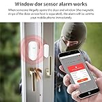 Tuya Smart Devices Door Chimes When Door Opens for Home (4pack-301) - Image 3