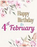 Photo Gallery happy birthday 4th february notebook journal: creative and funny unicorn journal notebook to teach children to practice gratitude and mindfulness for kids Photo Gallery happy birthday 4th february notebook journal: creative and funny unicorn journal notebook to teach children to practice gratitude and mindfulness for kids