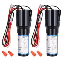 Rco410 3 in 1 Compressor Hard Start Capacitor Kit for Refrigerators & Freezers 1/4-1/3 H.p. 115Vac Replaces for Tj90rco410 Ap4503017 Erp410 Urc0410 Rc0410 Rco-4102pcs