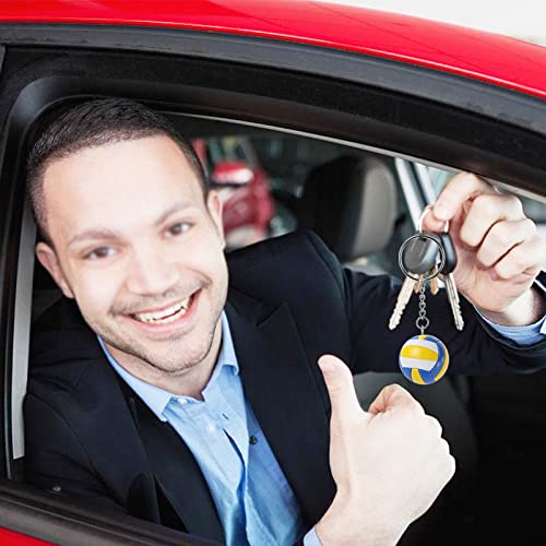 MWMDWSZy Portachiavi Ciondolo Pallavolo