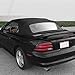 Replacement for: Ford Mustang 1994-2004 Convertible Soft Top & Plastic Window Black Sailcloth (1 Piece Easy Install)