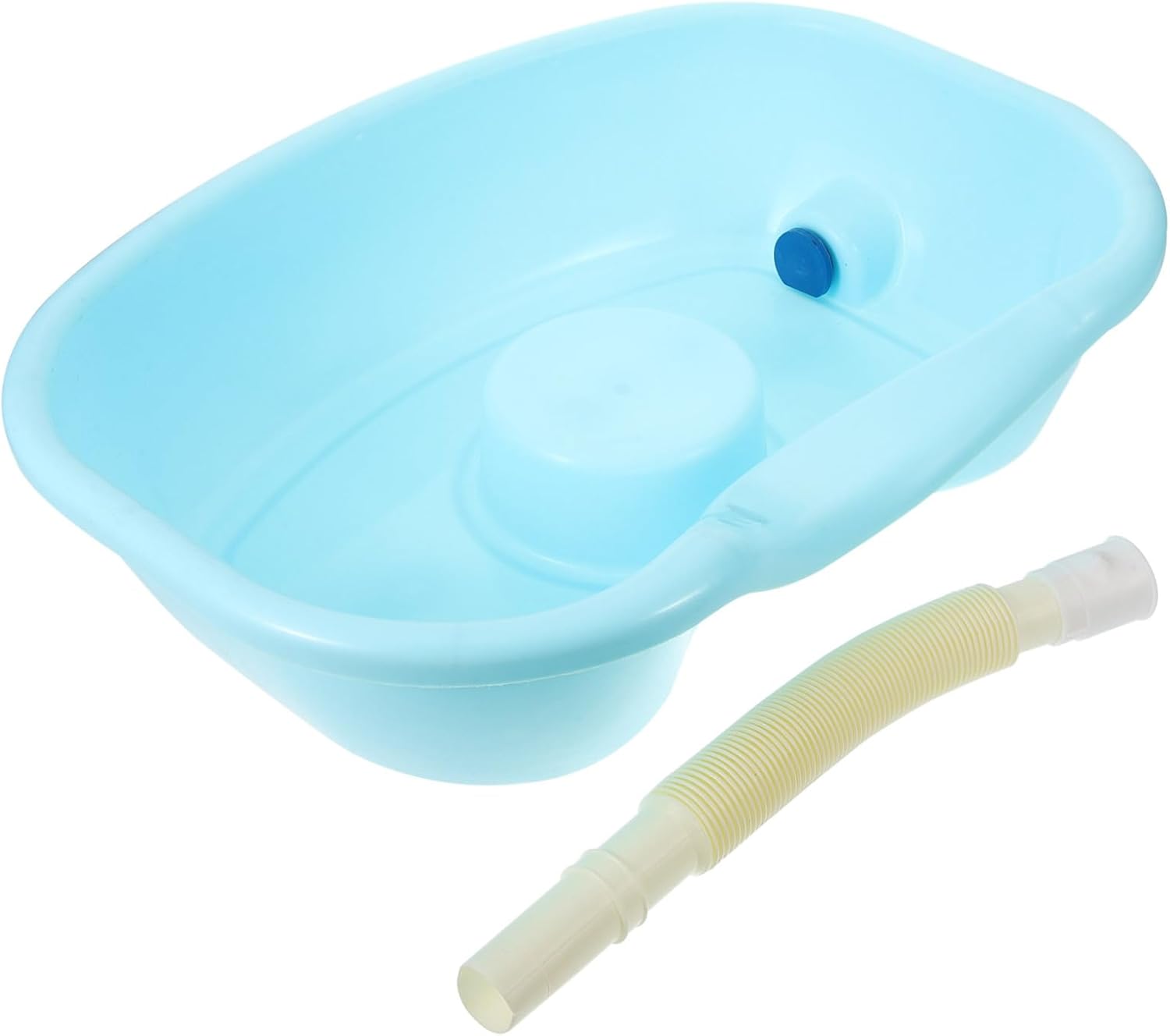 Portable Shampoo Bowl for Hair Washing Basin for Elderly Pregnant Bedridden Comfortable Support for Hair Care at Home Lightweight Easy to Use