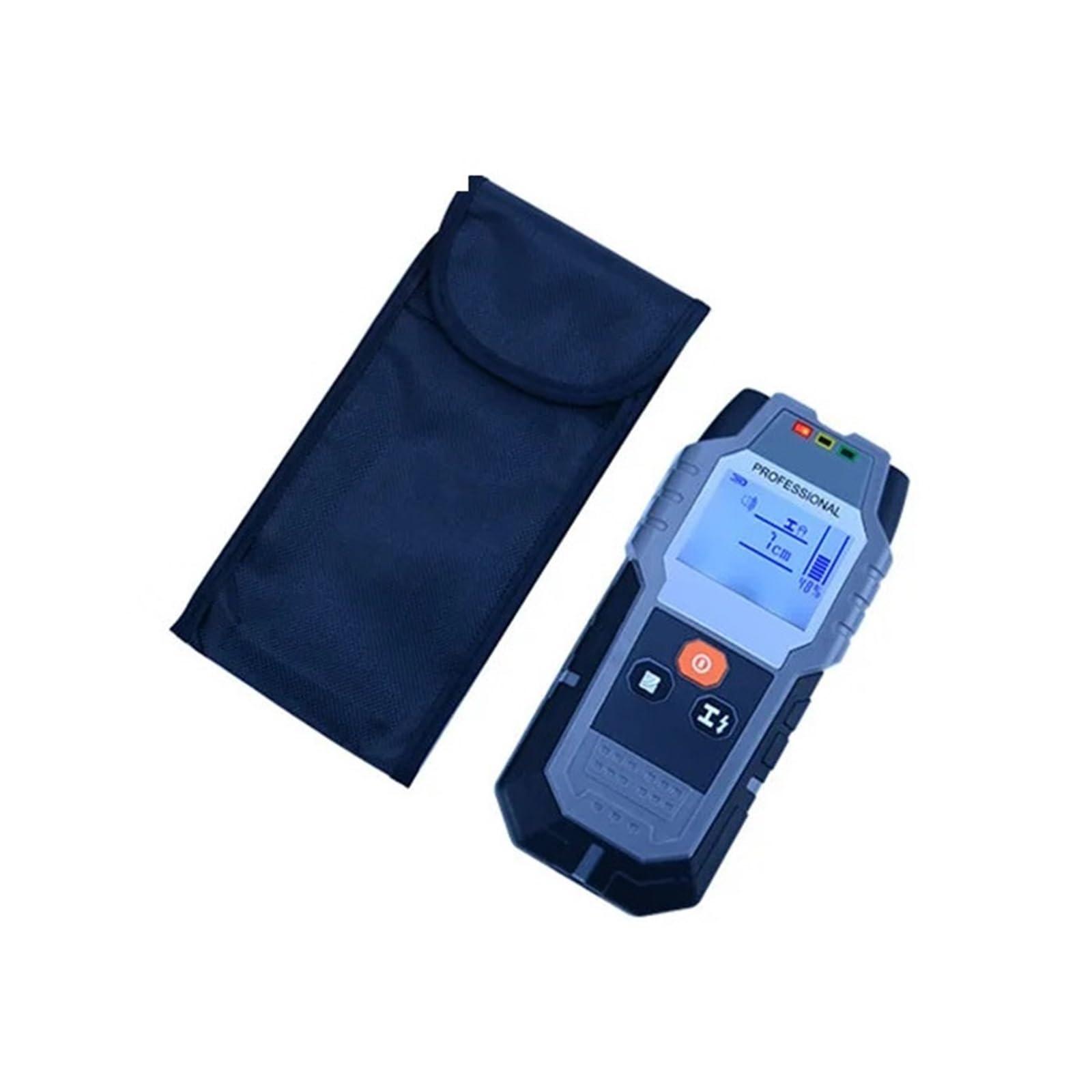 Skaner Ścienny 120mm Do Drewna/metalu/przewodów Pod Napięciem/rura Miedziana Detektor W Ścianie Czujnik Kołka Podświetlenie LCD Dokładnie Szybko Lokalizuje