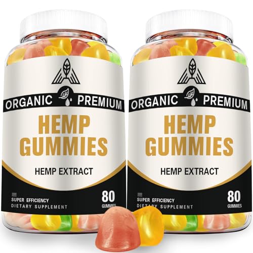 Hemp Gummies Extra Strength High Potency for Sleep, Pain, Anxiety