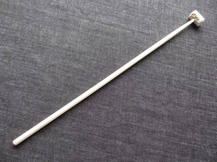 Amazon.co.jp: 撞木(シュモクシモク) 鹿骨製 鉦バチ中 当り鉦摺