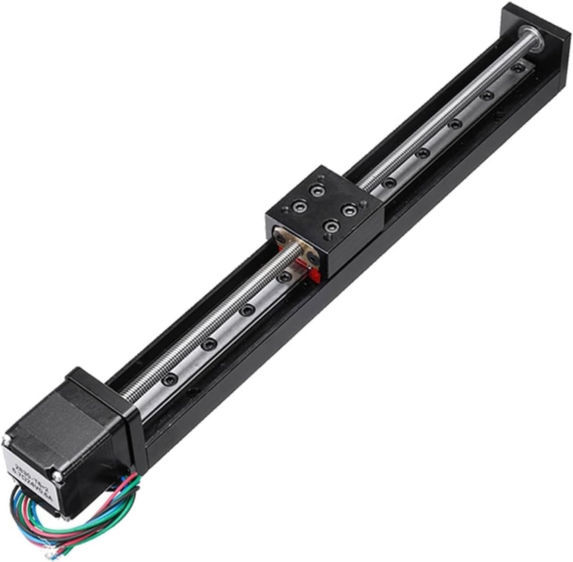 Rail de guidage CNC type T 50mm : table coulissante miniature motorisée axe XYZ