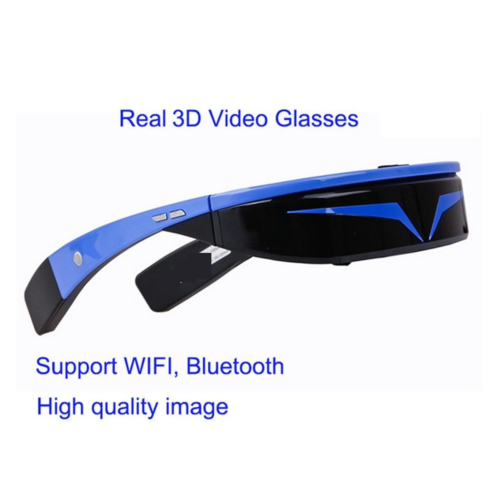 Szklanki wideo wirtualnego szerokiego ekranu, okulary inteligentne szklanki 3D VR z kompatybilnymi dla Androida 5.1