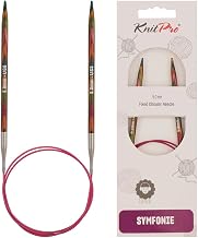 KnitPro 80 cm x 5 mm Symfonie Fixed Circular Needles, Multi-Color