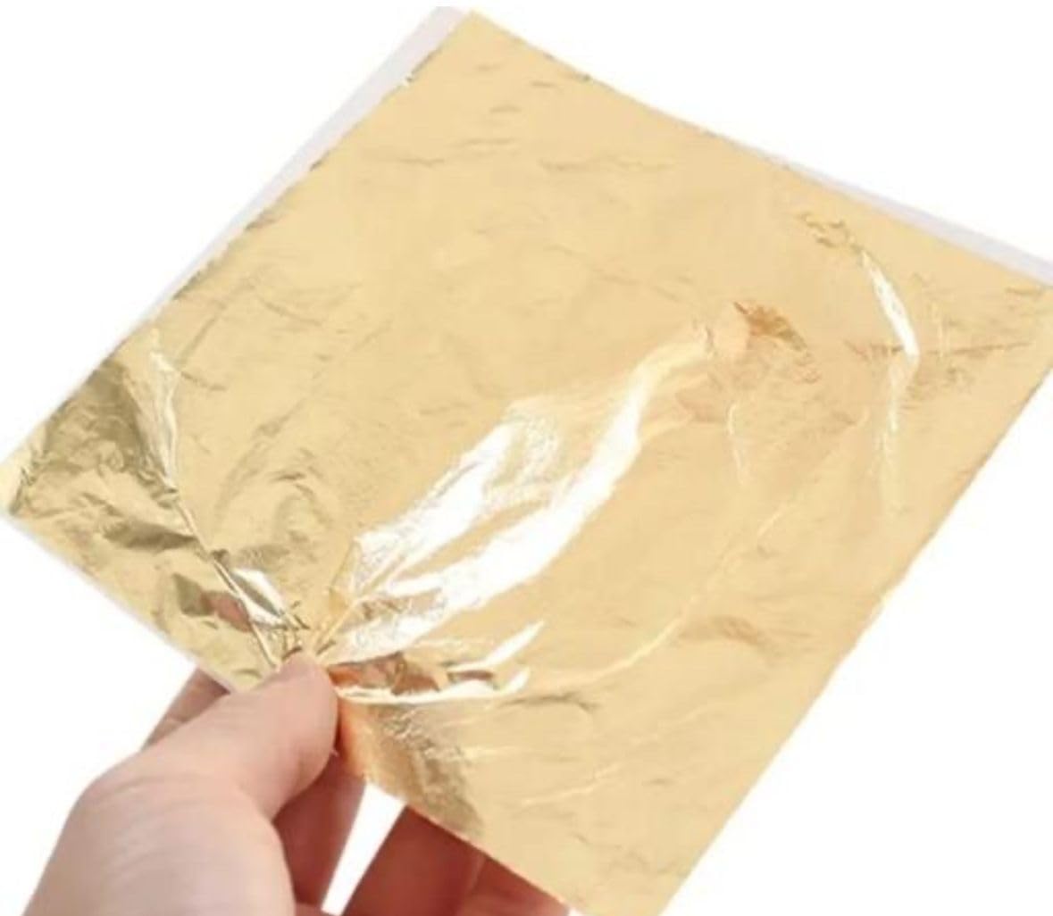 Imitation Gold Leaf Sheets for Art & Craft | Metallic Gold Foil for Gilding, Ceiling Decoration, DIY Projects, Painting & Home Decor Supplies-picture-32