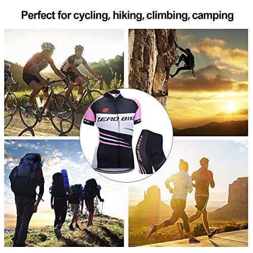 Image of Women's Short Sleeve Cycling Jersey Jacket Cycling Shirt Quick Dry Breathable Mountain Clothing Bike Top