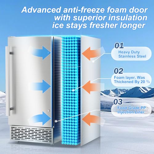 Portable Countertop Ice Maker for Kitchen