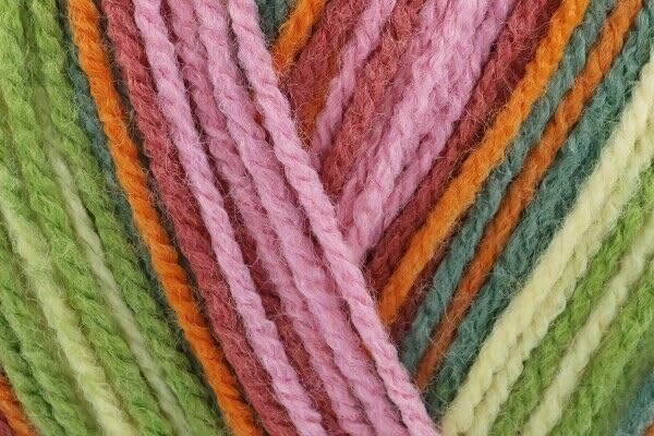 Stylecraft Merry Go Round DK Yarn - Fizzer (3881), 3 x 100g Balls, Vibrant Colour Mix Knitting & Crochet Yarn for Garments & Accessories, 100% Acrylic, 294 Metres