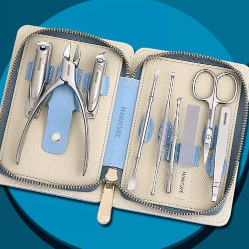 Kit de manucure complet marron pour une pédicure relaxante à la maison
