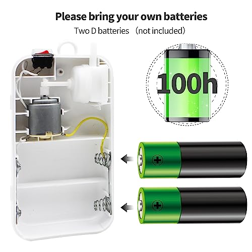 Image of 100 GPH Portable Battery Air Pump for Fishing Trips, Aquarium Air Pump with Air Stones, Outdoor & Outdoor use