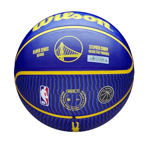 Ballon de basket Wilson au grip exceptionnel avec design NBA Player Icon - 6