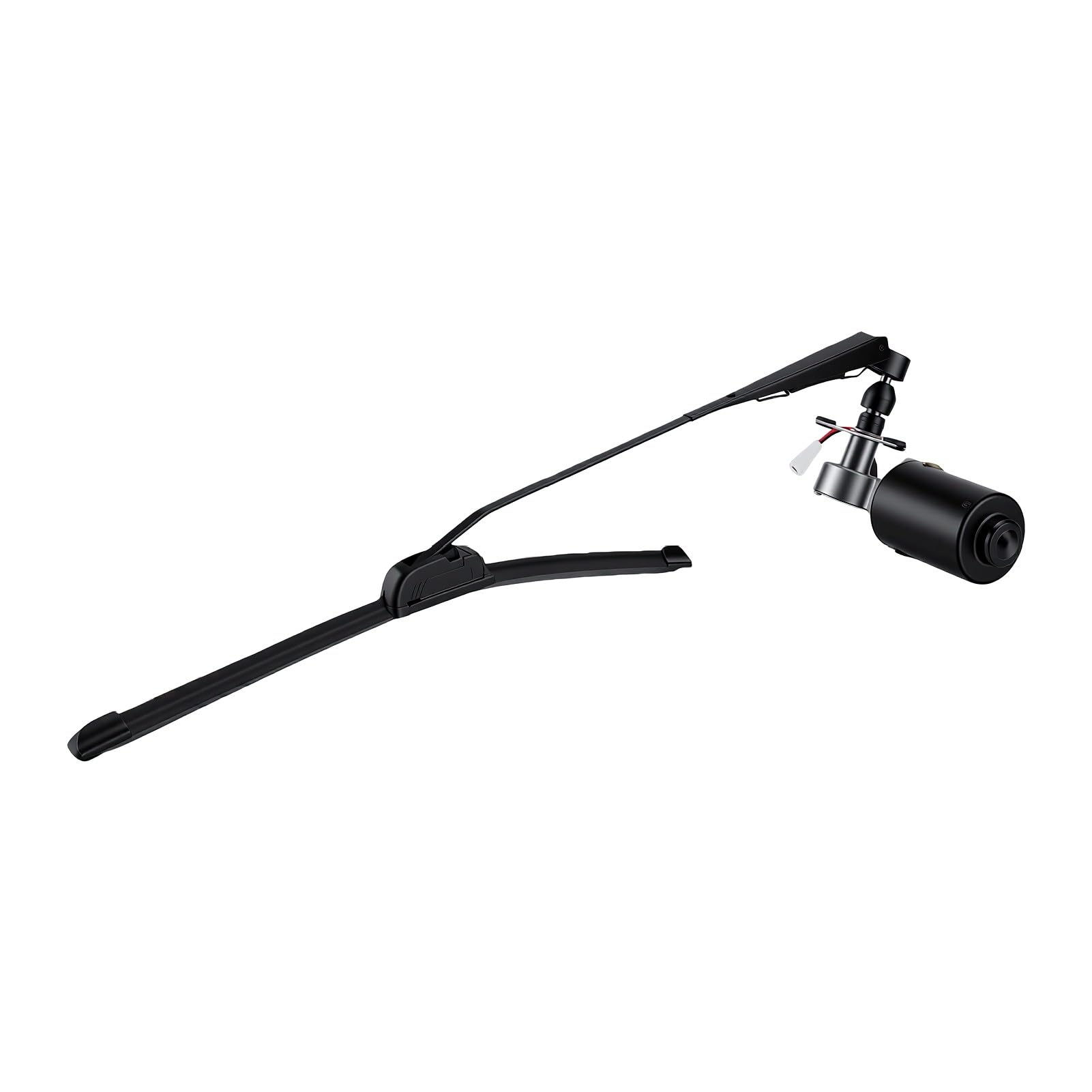Kit Limpiaparabrisas para UTV Eléctrico 12V con Bomba de Motor | Ajuste universal, barrido de 90 grados, tanque de líquido de 1,5 l, adecuado para tractores, compatible con
