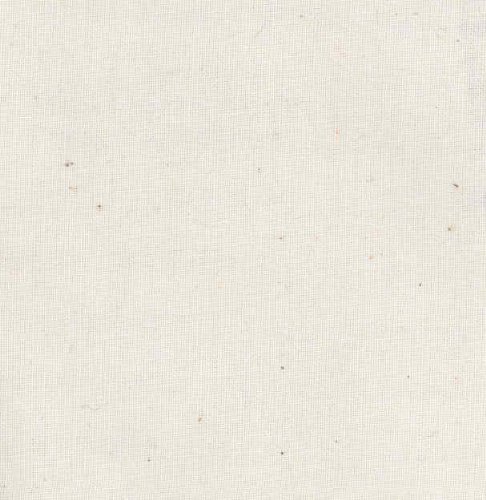 100% Cotton Muslin Natural Fabric by The Yard