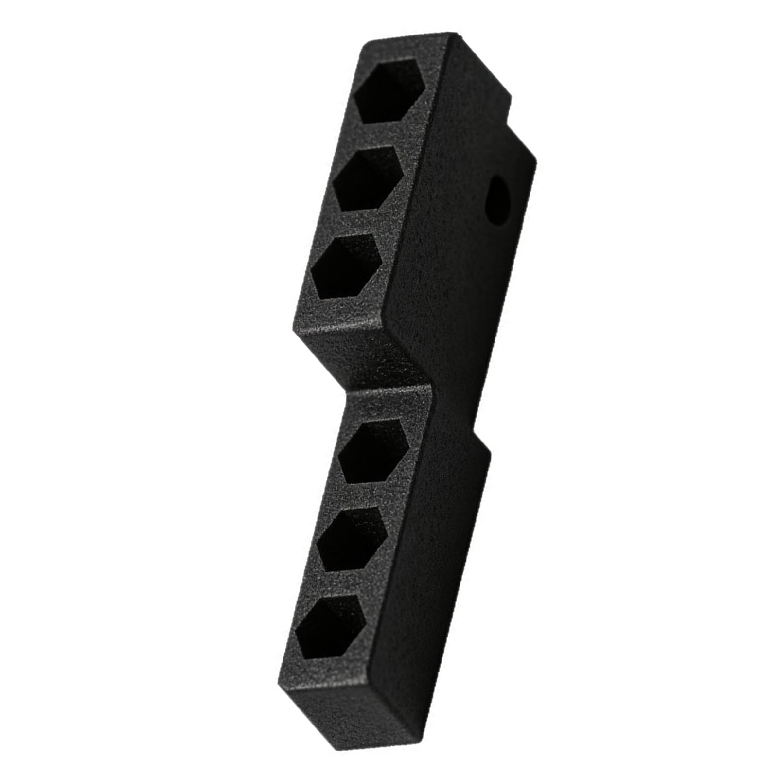 fexxkg Drill Bit Holder Box with 6 Slots Router Bit Storage Box Ideal For Hexagonal Shank Tool Easy Identification And Access
