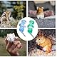 Zwenjuan Kleintiertränke,4 Stück 80 ml Wasserspender für Hamster und Mäuse,Hamster-Wasserflaschen,Hamster Trinkflasche,Hamster Zubehör für Meerschweinchen,Hasen Chinchilla,Ratten,Kleintiere