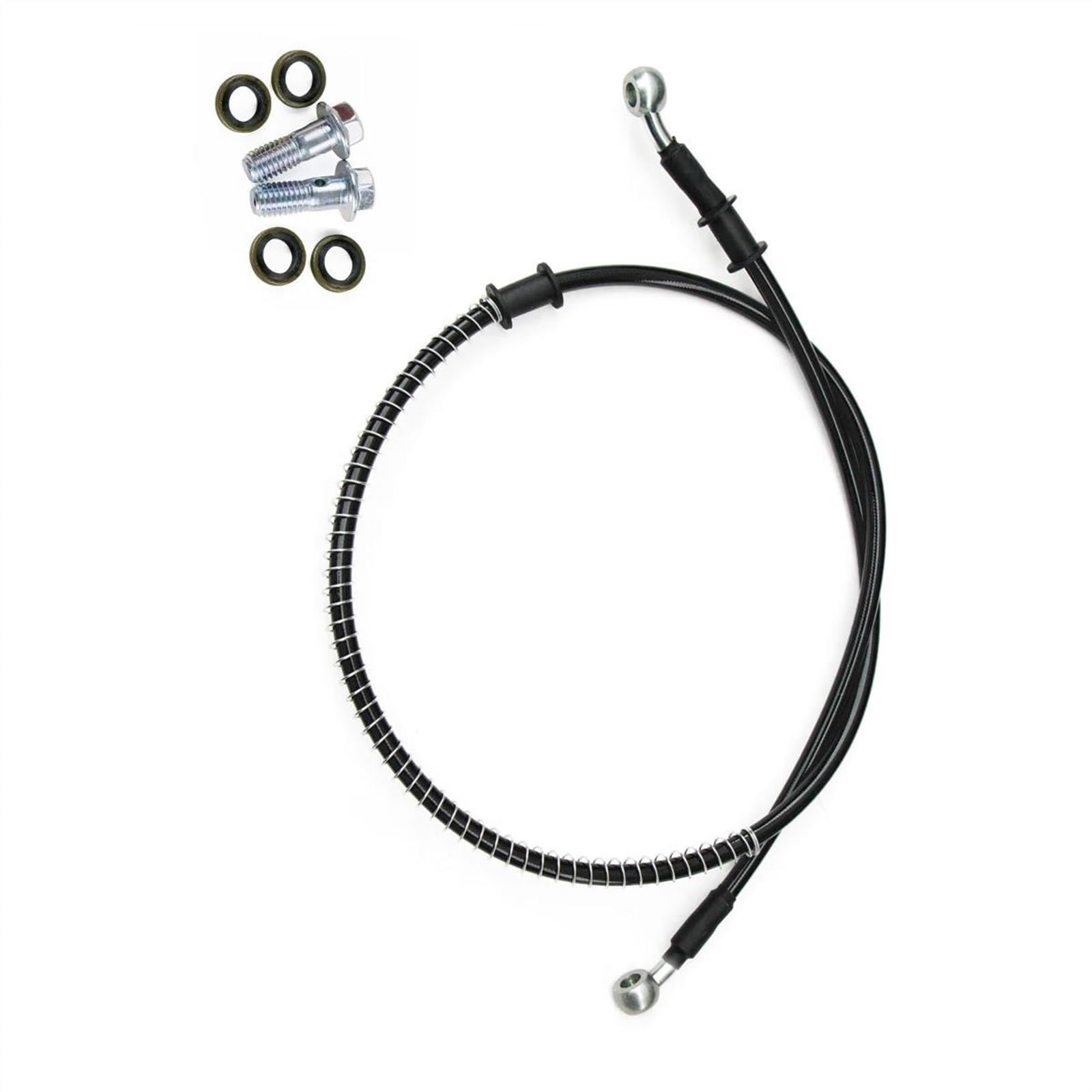 Motorbike Part Motorbike Accessories Motorcycle Brake Oil Hose Replacement 1900mm/190cm M10 28 Degree 0