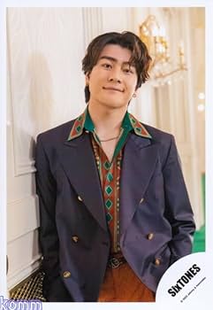 Amazon.co.jp: Six TONES 公式 生 写真（森本慎太郎）ST01151