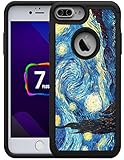OptiCase iPhone 7 Plus Case, iPhone 8 Plus Case - Vincent Van Gogh The Starry Night Design Printed...