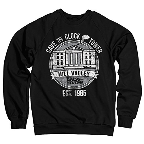 Back To The Future Officially Licensed Save The Clock Tower Sweatshirt