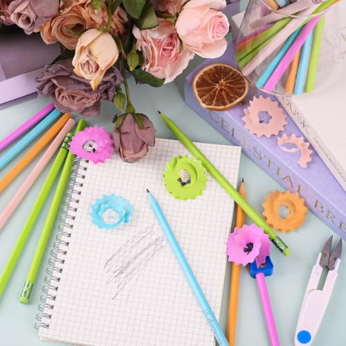 Rdlobu - Lot de 30 crayons de chance avec gomme, crayons de motivation HB, crayons porte-bonheur, cadeaux pour les élèves et enseignants – vue 5