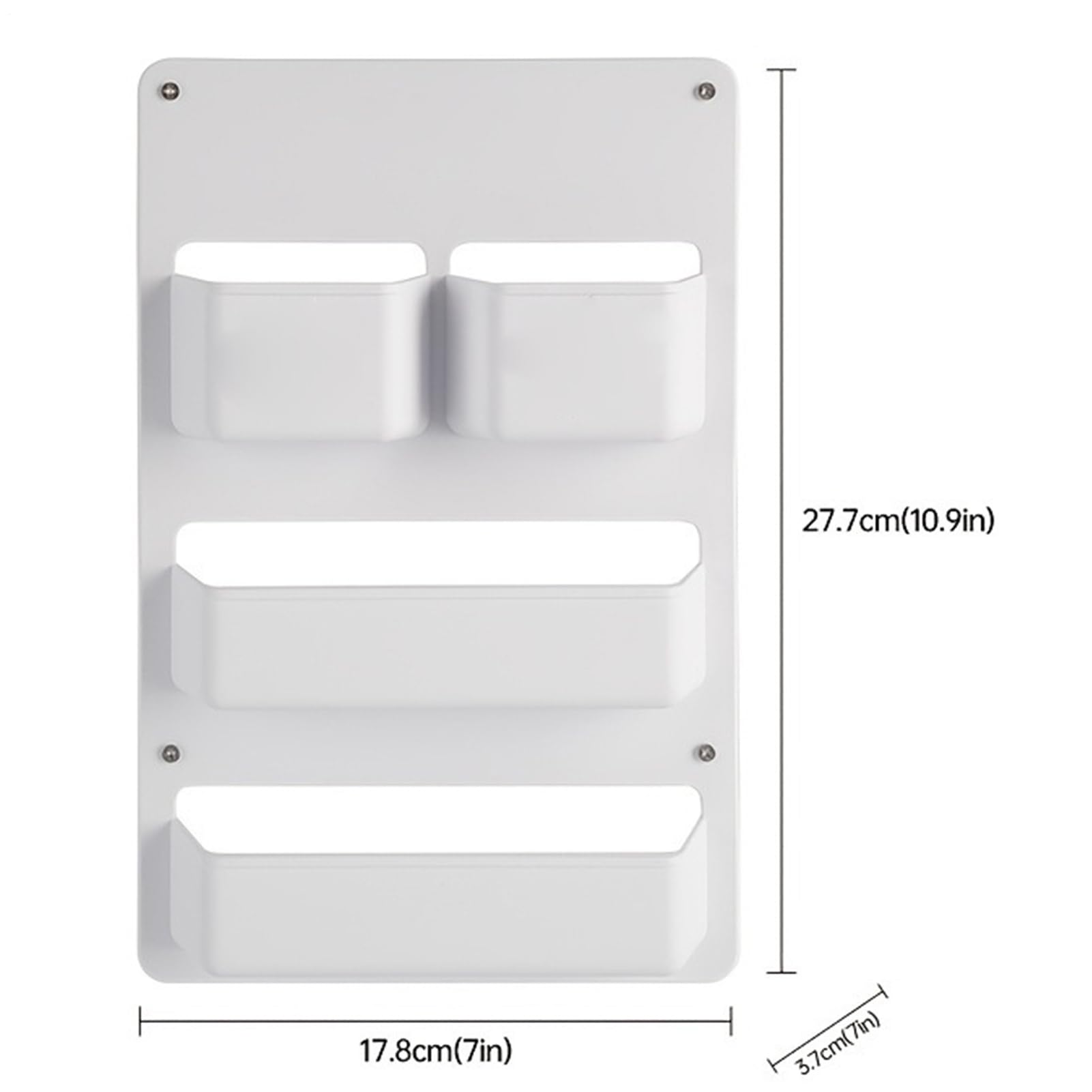 Organizador de Puerta para Autocaravanas, Estante Impermeable de Exhibición, Organizador de Almacenamiento para Ahorrar Espacio en Vehículos Recreativos, para Barco Casa Rodante Baño Viaje en