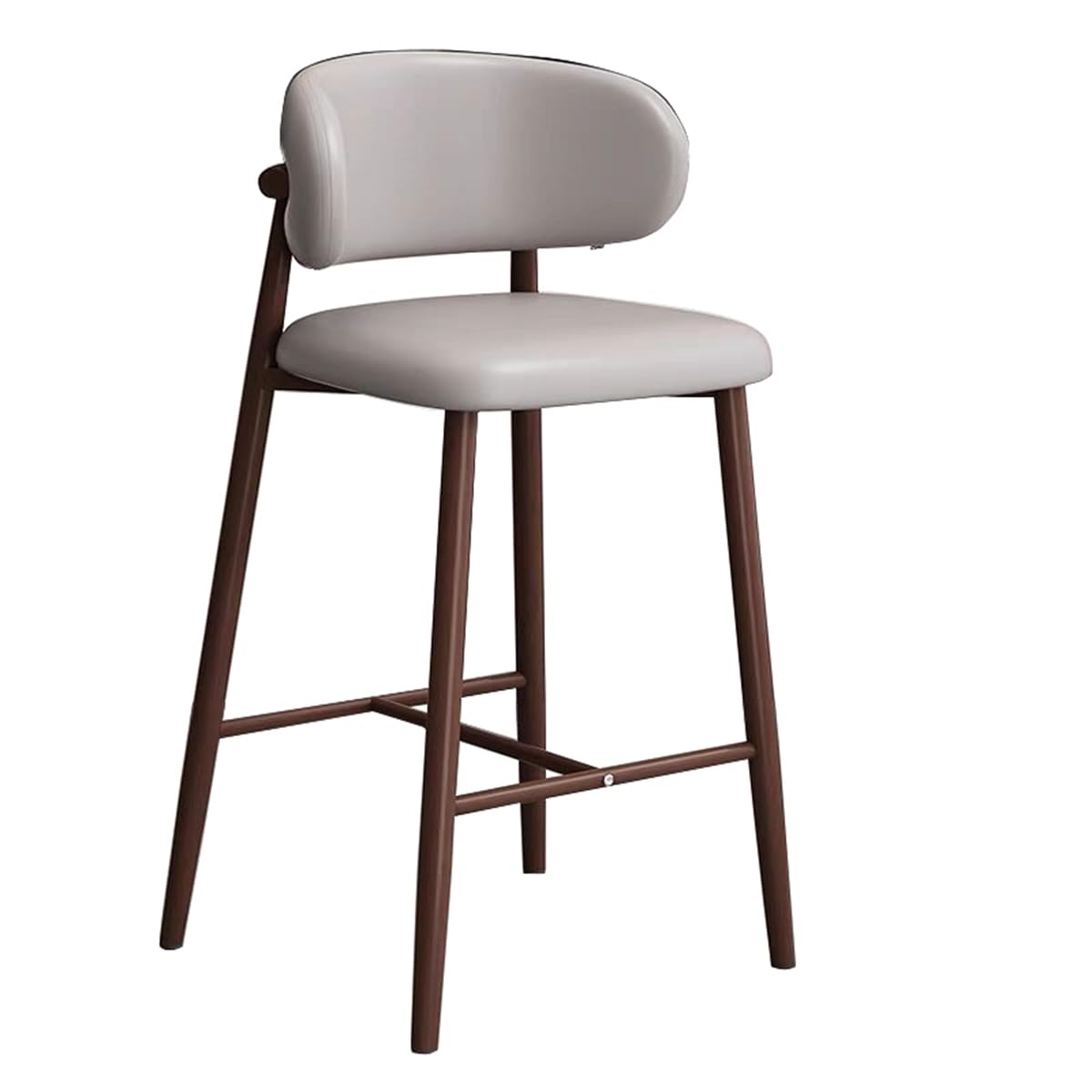 Tabourets de bar pour îlot de cuisine rustique - Chaises hautes confortables en cuir