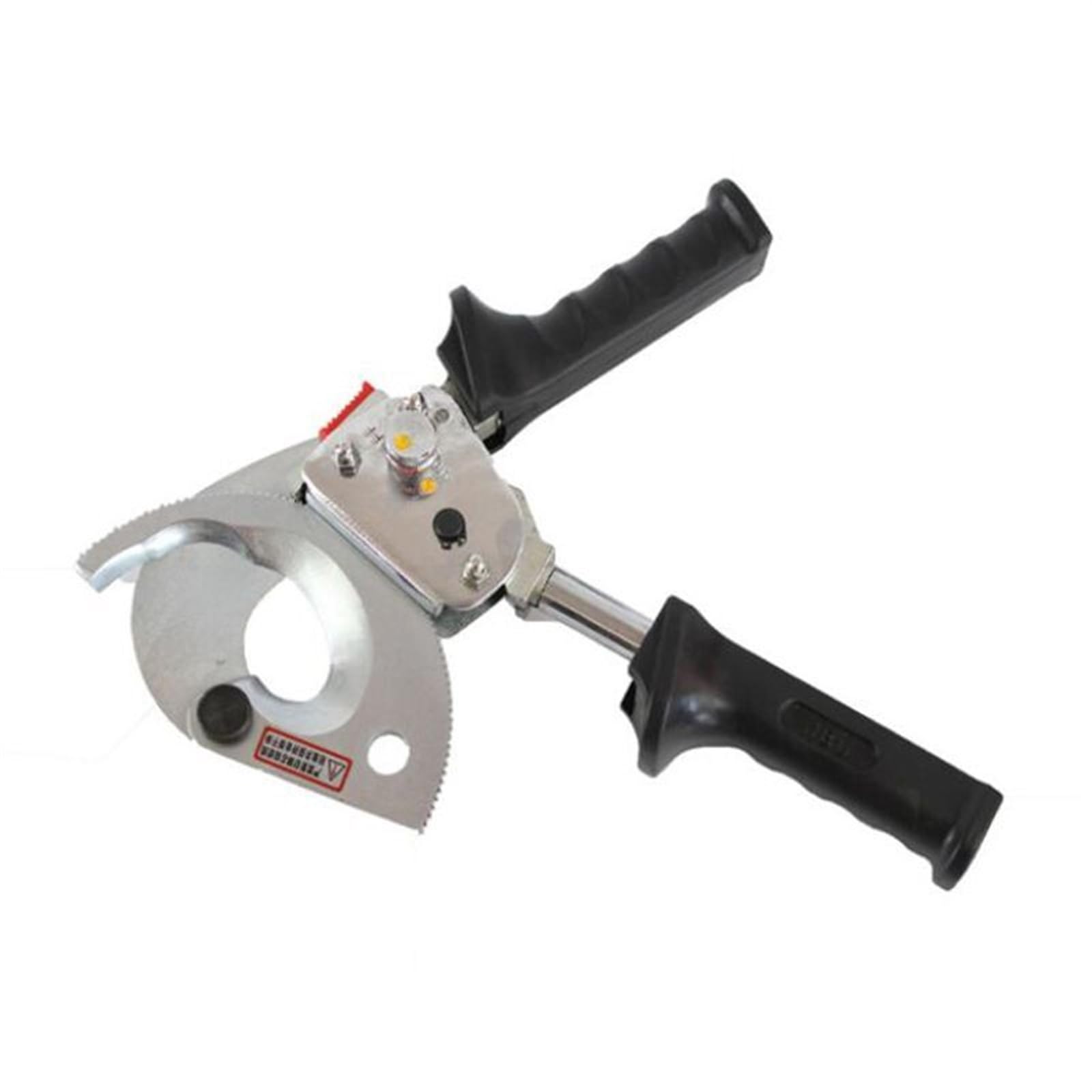 Cortador de cables de alta resistencia con trinquete, rango de corte de 300 mm2, 500 mm2, cortador de cables de bicicleta for cables de cobre y aluminio para candados, cadenas y compactos metálicos(J4