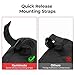 KEMIMOTO Motorcycle Handlebar Bag Small Bag with Shoulder Strap Waterproof Motorcycle Barrel Bag Storage Bag Compatible with Ruckus Mini Bike Touring Adventure UTV Scooter
