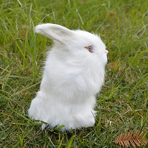 Packof2easterrabbitsfigurinesminifurrybunniesforbasketbabyshowerkidsnewbornphotographprophomeshelfdeskdecorativestatuewhite Urban Country Home Decor Pack of 2 easter rabbits figurines mini furry bunnies for basketbaby shower kids newbornphotograph prophome shelf desk decorative statue white urban country home decor