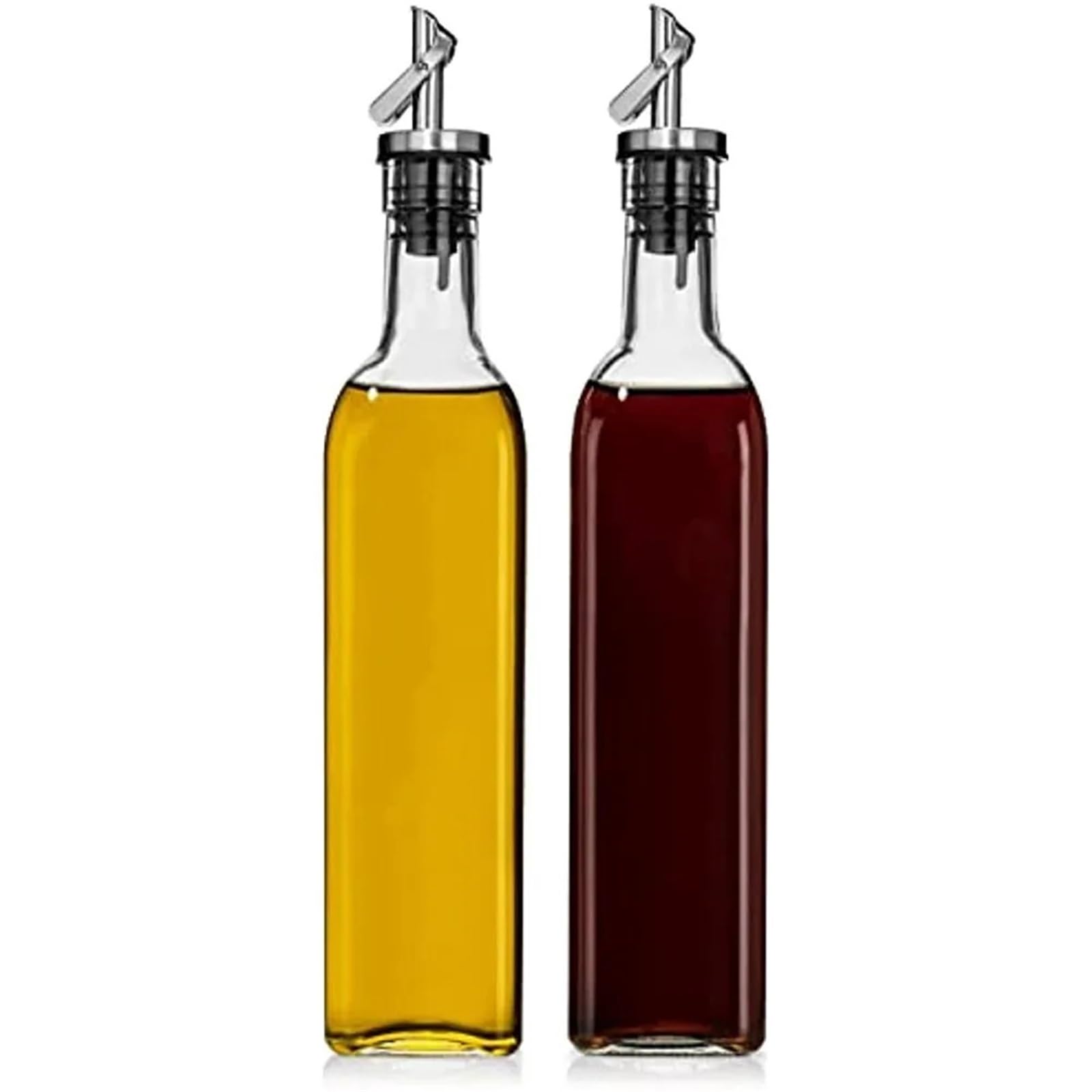 Bouchons de vin 10 pièces en acier inoxydable fermeture automatique distributeur verseur anti-fuite for Champagne huile Sauce liqueur