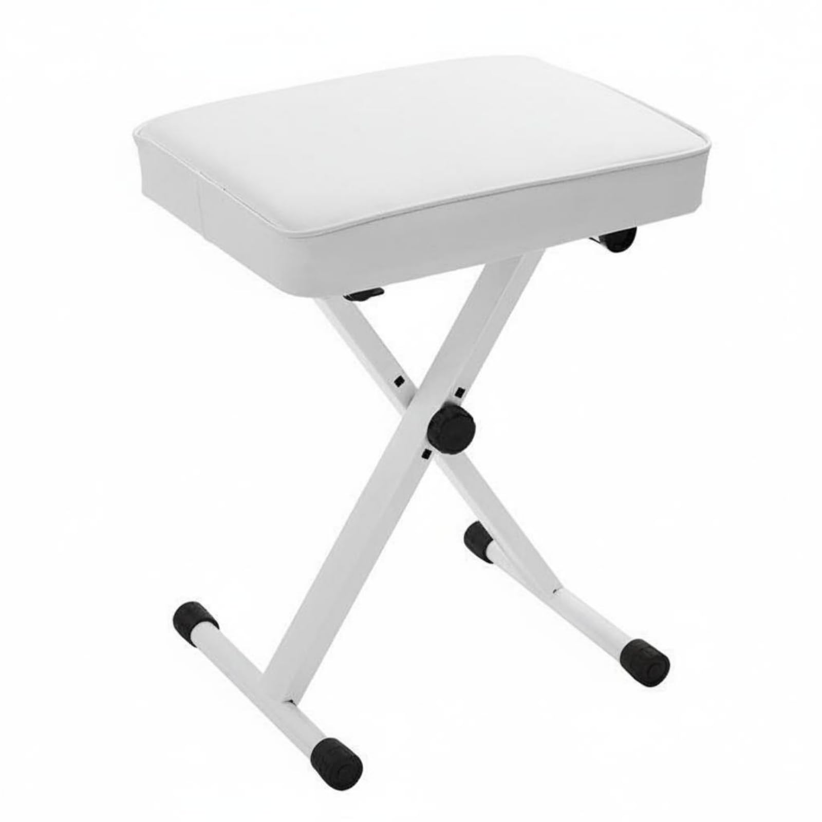 Taburete Piano Plegable Ajustable con Asiento Acolchado Espuma y Estructura Metal Reforzada para Teclado Órgano y Actuaciones Acuado para Músicos y Estudiantes Música, Color to 2
