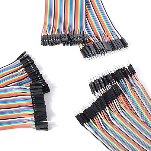 FEDUS® Reusable Solderless Breadboard Dupont Jumper Wires Connector for Arduino Raspberry Bot Circuit Creating Ribbon Cables Kit PCB Cable Male to Male, Male to Female, Female to Female 120 Pieces (B07X33JNPB) Amazon Price History, Amazon Price Tracker